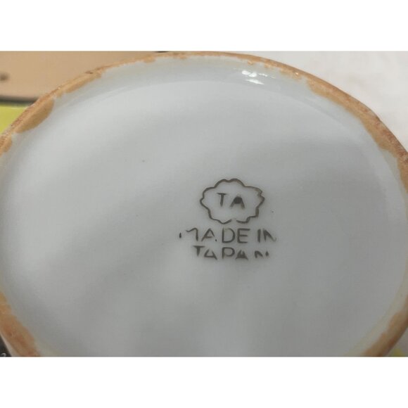 Lusterware TA Made in Japan Cream Sugar Set Vintage Retro - Picture 2 of 5